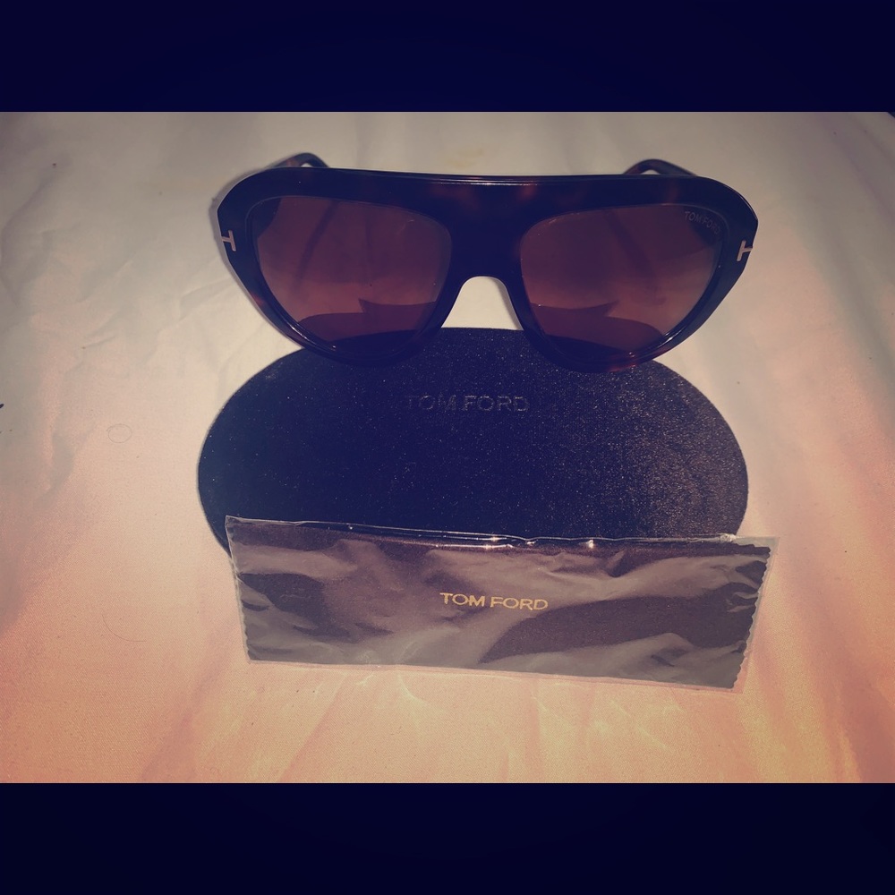 Tom Ford FELIX Acetate Aviator Sunglasses